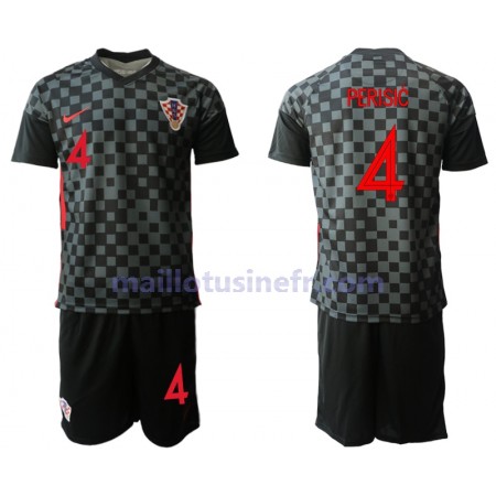 Maillot de Foot Croatie Spiro Pericic 4 Extérieur UEFA EURO 2020 - Enfant Maillot de Foot Croatie Spiro Pericic 4 Extérieur UEFA EURO 2020 - Enfant